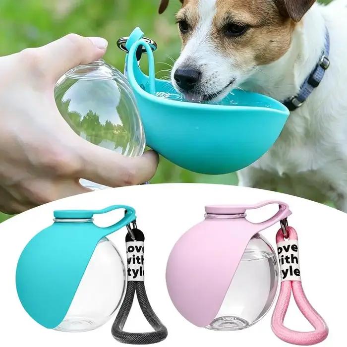 Bouteille d'eau pour chien anti-reflux haute capacité
