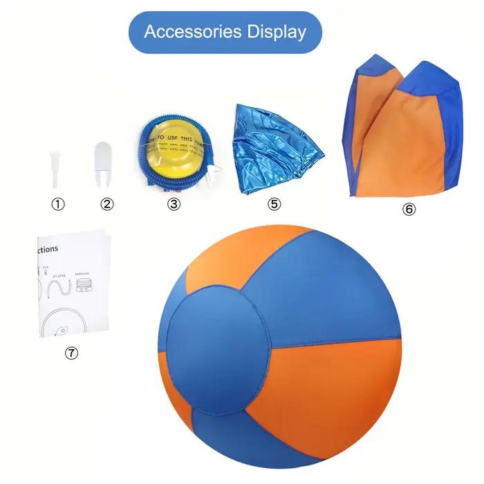 Ballon de dressage pour chiens avec housse de protection et pompe