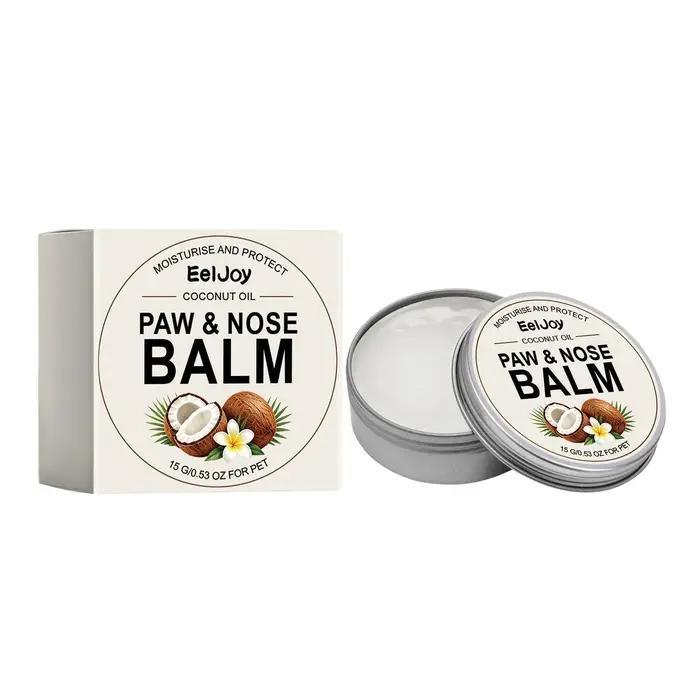 Baume réparateur pour pattes et museau d'animaux EelJoy parfum noix de coco soin universel pour chiens et chats occasions spéciales douceur et protection naturelle