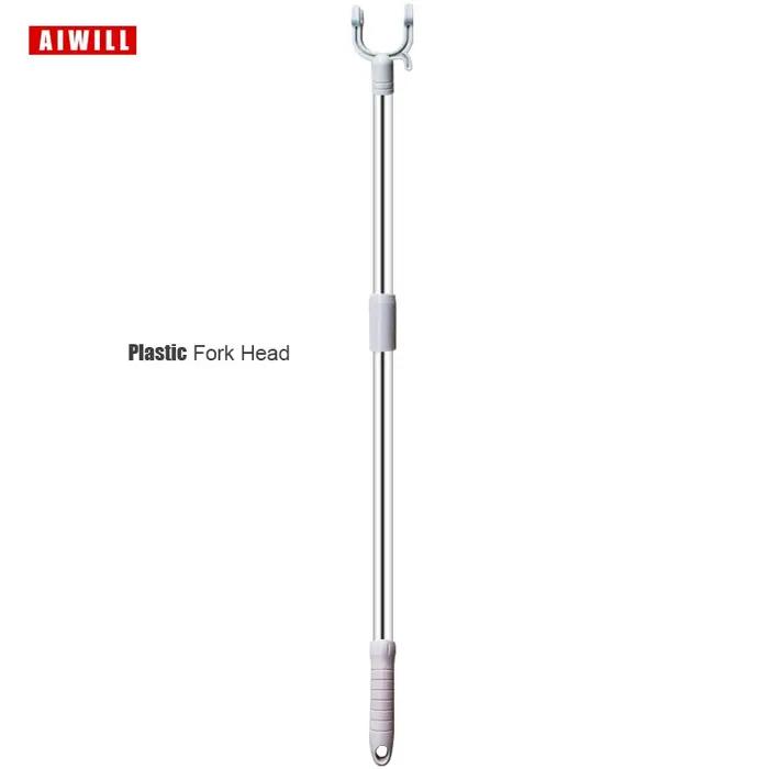 AIWILL placard crochet pôle vêtements cueillette tige prendre des vêtements séchage Dressing Reacher