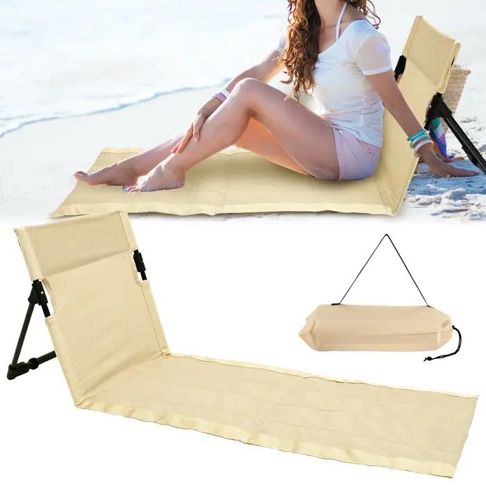 Chaise de Camping pliable en tissu Oxford, chaise de sol de Camping, jardin, parc, chaise paresseuse
