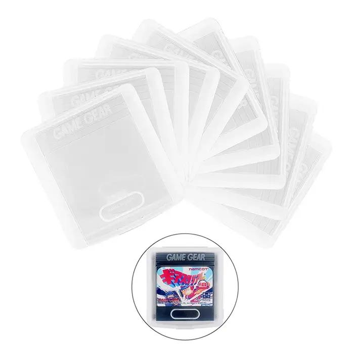 (NOUVEAU) Étui transparent pour cartouche Game Gear, boîte de rangement protectrice pour cartouche Game Gear, présentoir pour carte de jeu individuelle