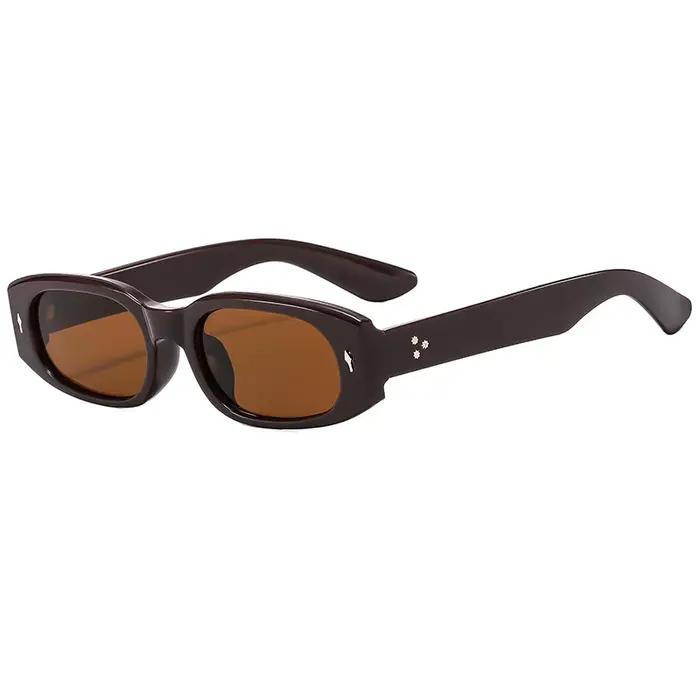 Lunettes anti-lumière petit cadre riveté - Design personnalisé femme - Randonnée fashion UV