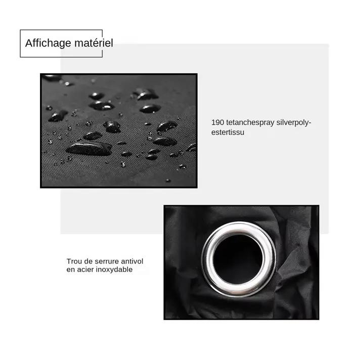 Housse de protection imperméable pour accessoires de Moto