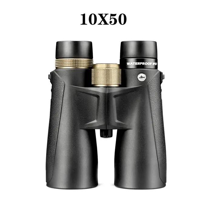 Jumelles Shuntu 10x50 12x50 longue portée professionnelles étanches IPX7 BAK4 FMC chasse observation