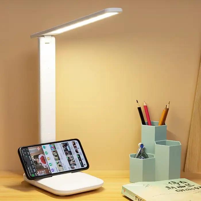 Led Tactile Table Pliante Lampe De Chevet Lecture Protection Des Yeux Nuit Lampe USB De Charge Style