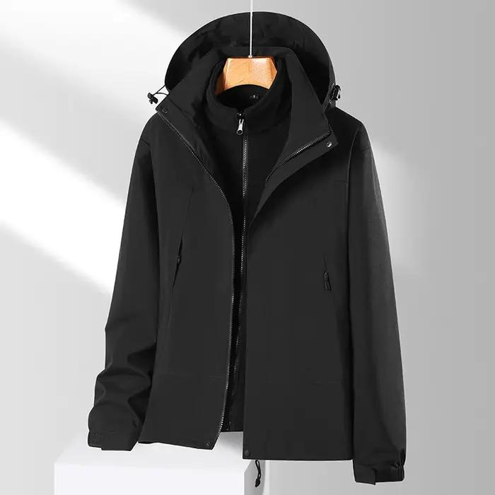 Vêtements d'extérieur 3 en 1 pour hommes et femmes