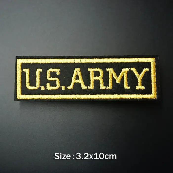 Patch brodé EMBLEM à thermocoller ou à coudre pour vêtements
