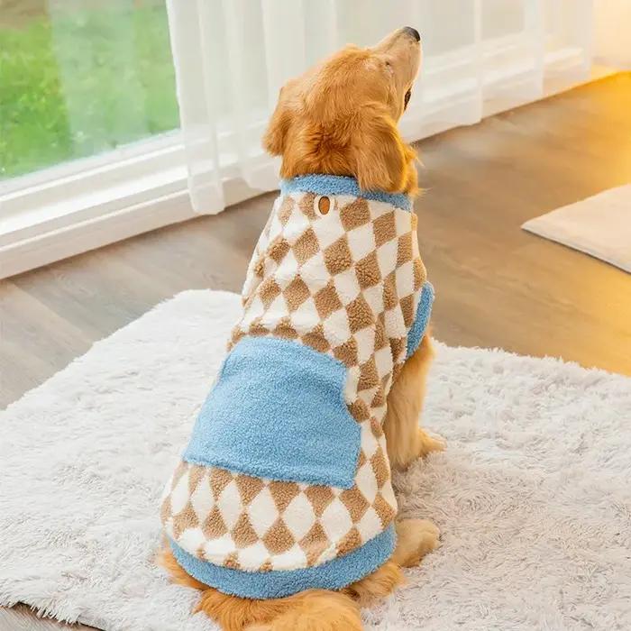 Gros chien vêtements automne et hiver Golden Retriever moyen et grand