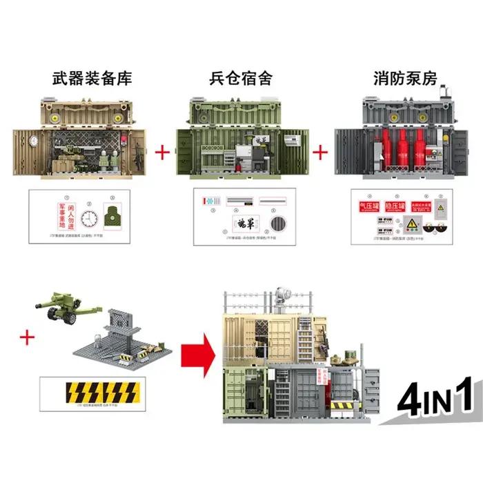 Blocs de construction militaires pour enfants : Soldats