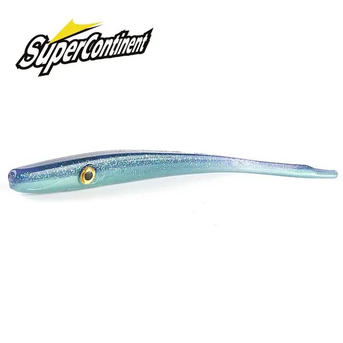 Supercontinent Crazy Slug 185mm/3 pièces 125mm/6 pièces leurre de pêche souple bar appât artificiel