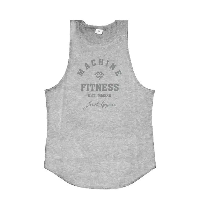 MACHINE FITNESS JUST GYM musculation débardeur hommes gilet d'entraînement coton chemise sans manches survêtement vêteme