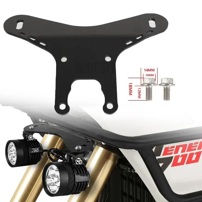 Support de feu antibrouillard auxiliaire pour moto