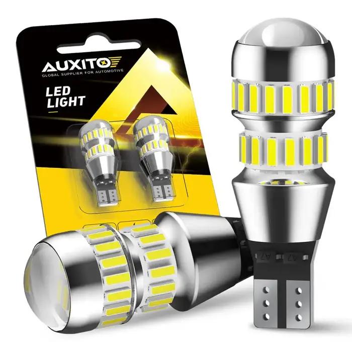 AUXITO 2000LM W16W LED Super lumineux T15 LED feux de recul sans erreur pour Audi A4 B8 Mercedes Benz BMW X3 E83 Ford