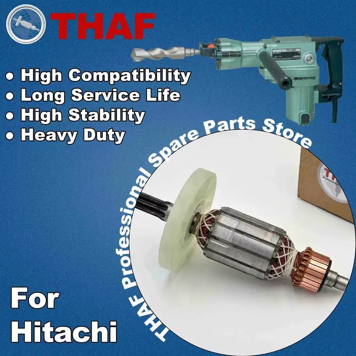 Pièce de rechange armature rotor THAF pour marteau à percussion HITACHI réparation outils électriques nouveau étataciercuivrecouleurchocolatkaki