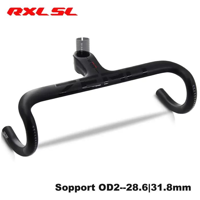Nouveauté RXL SL guidon de route en carbone intégré OD2 1-1/4 "~ 1-1/8" vélo de course poignée