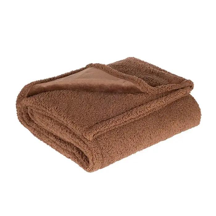 Couverture de lit en peluche imperméable pour animaux de compagnie