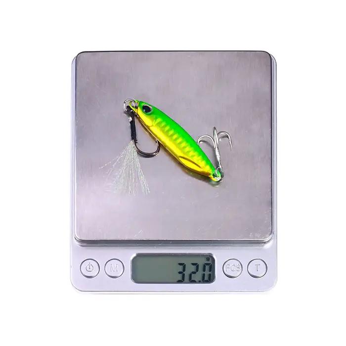 HENGJIA métal gabarit filature mer leurre de pêche 16g 32g gabarit lent rivage coulée gabarits leurr