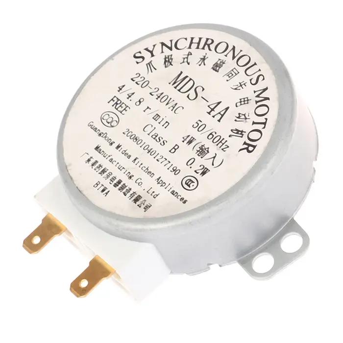 Moteur de plateau tournant pour micro-ondes MDS-4A 220V – Moteur de plateau synchrone de remplacement avec couplage