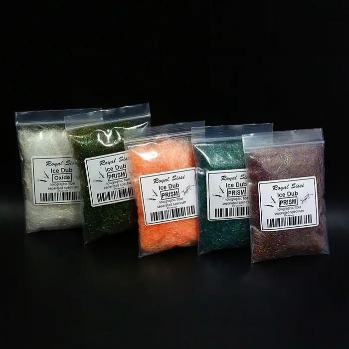 Dub de glace à prisme unique et populaire, doublage translucide de qualité supérieure avec fibre de