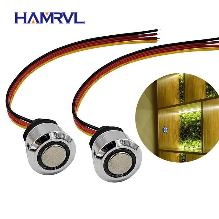 1/2 pièces variateur Led 12v interrupteurs tactiles pour bande lumineuse LED contrôleur de luminosit