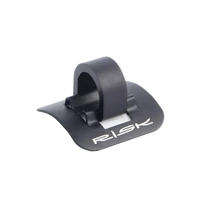 RISK Fixe-câbles de vélo en forme de C pour tube de frein et de transmission, pince de fixation pour