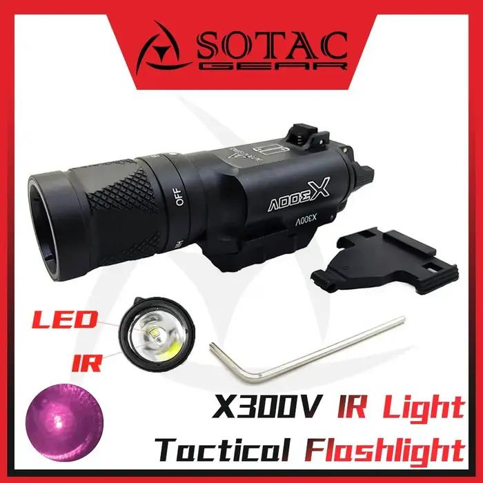 Lampe de poche tactique X300V IR X300 X300U
