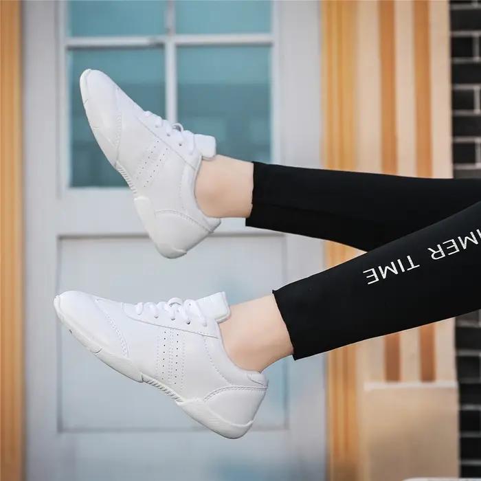 BAXINIER filles chaussures de joie pour femmes blanc Cheerleading danse baskets jeunesse Shool chaus