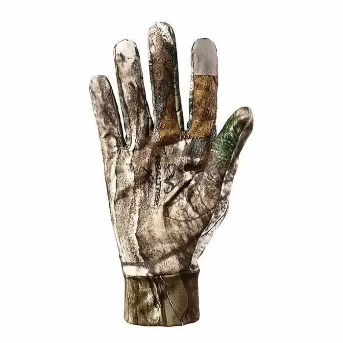 Gants de chasse tactiques bioniques doigts complets écran tactile camouflage pêche airsoft