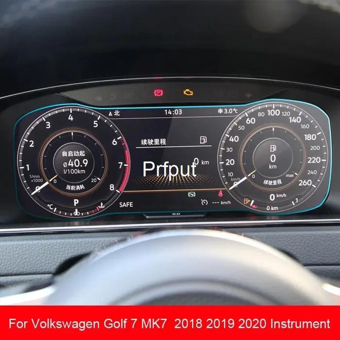 Film de protection en verre trempé pour Volkswagen Golf 7 MK7 2018 2019 2020, membrane de tableau de