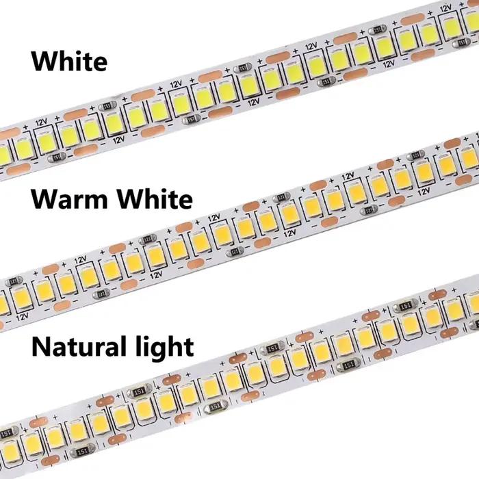 DC 5 V 12 V 24 V LED bande Diode bande PC TV SMD 2835 1 M - 5 M 60/120/240 LED/m 5 12 24 V LED bande