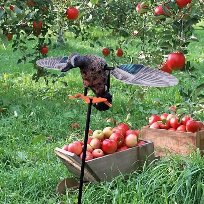 Leurre canard 3D à mouvement réaliste - Appât de chasse pour étang, jardin et balcon