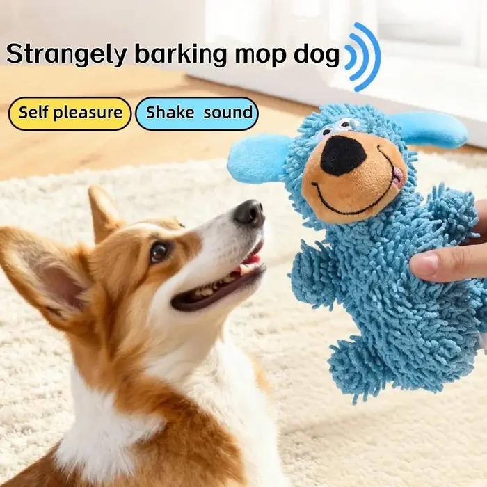 Jouet en peluche pour chien mignon et interactif pour soulager l'anxiété et nettoyer les dents occaions spéciales cadeau pour chiens