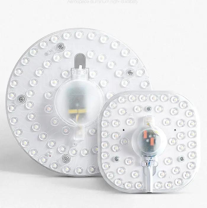 Anneau lumineux LED pour panneau circulaire, panneau de plafond rond, AC 220V, 230V, 240V, SMD, 50W,