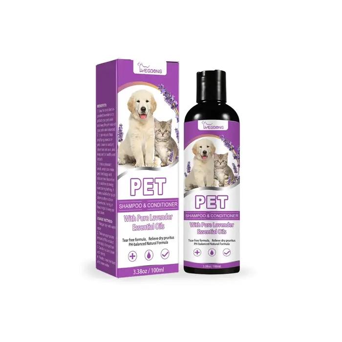 Shampoing Quotidien Apaisant pour Animaux de Compagnie – Soin Doux Anti-Nœuds pour Peau et Pelage – Nourrissant