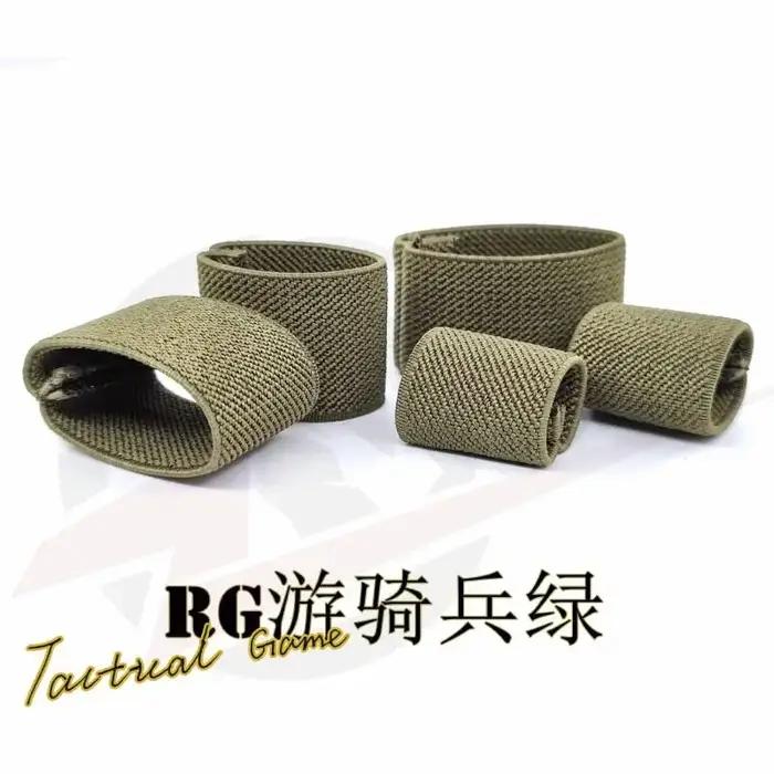 5 pièces élastiques maintien ceinture tactique 20-50mm camping rangement accessoire extérieur