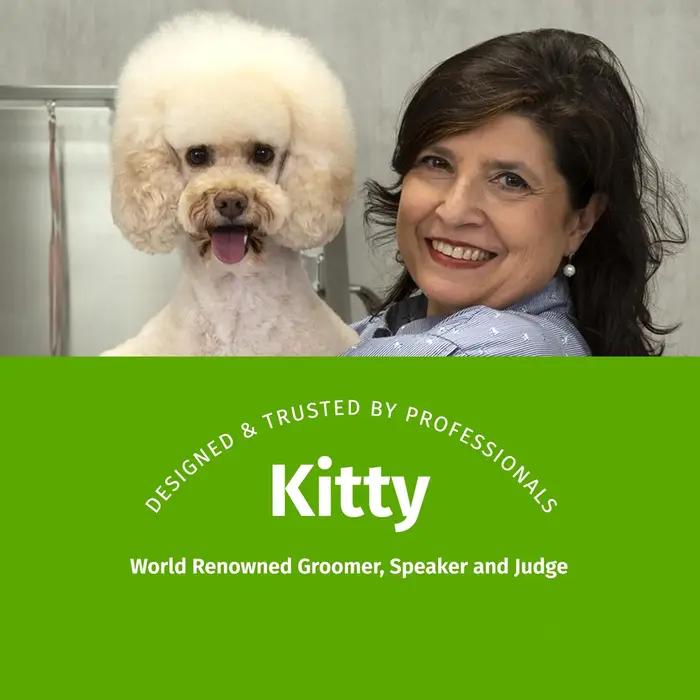Brosse à gratter pour le toilettage des chiens avec des épingles longues et souples