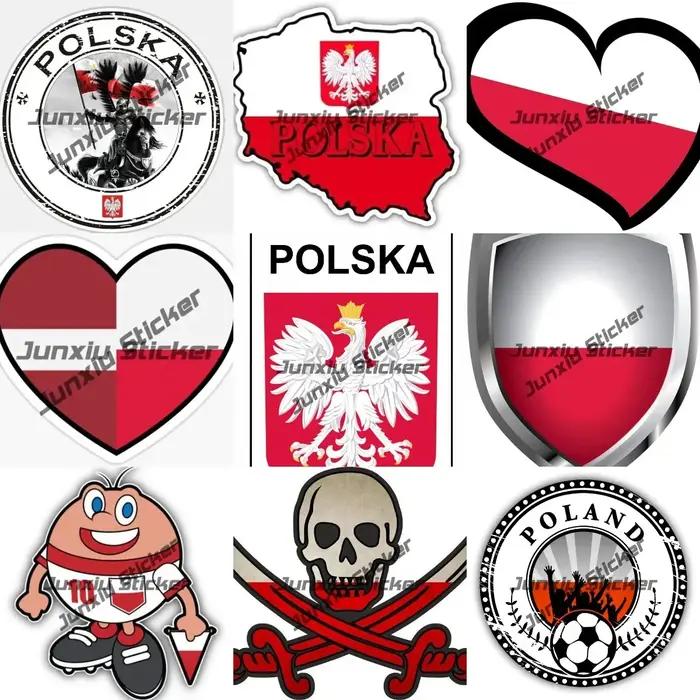 Polska-Autocollant en vinyle pour voitures