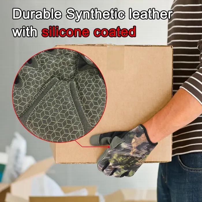 Gants camouflage homme prise ergonomique écran tactile pour pêche randonnée mécanique chasse