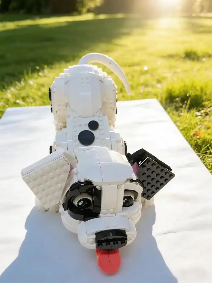 Jouet de construction 1722 pièces Chiens Dalmatiens blocs de plastique pour enfants et adultes cadeau d'anniversaire Noël occasions spéciales