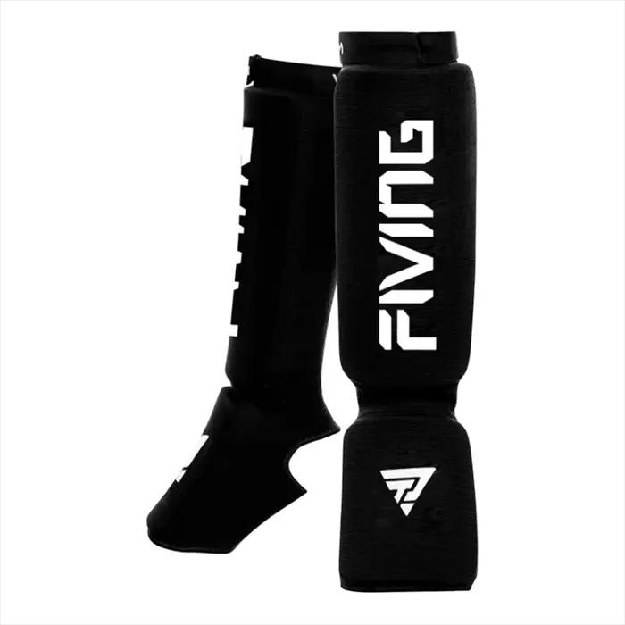 Protège-tibia de boxe en coton MMA