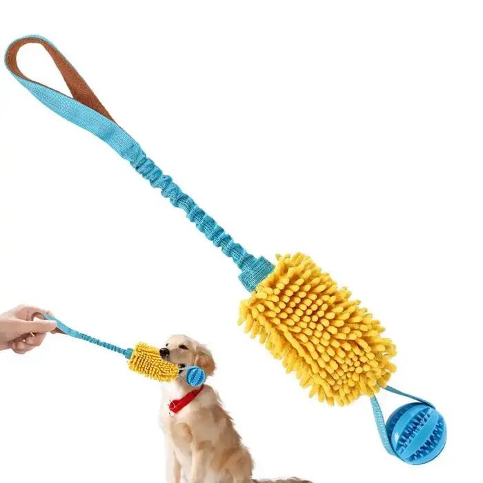 Jouet à mâcher avec élastique pour chien
