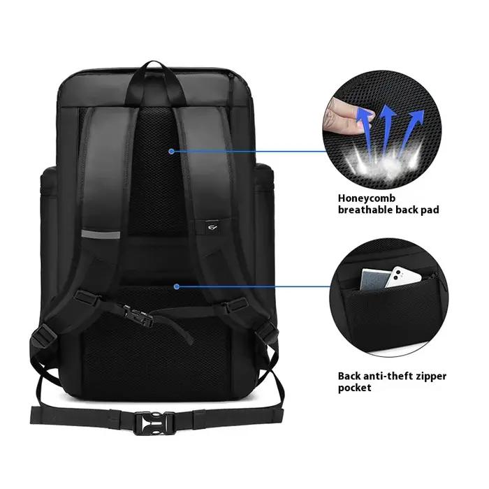 Sac à dos de voyage de grande capacité pour hommes, sac à dos de trekking de randonnée étanche 50L a