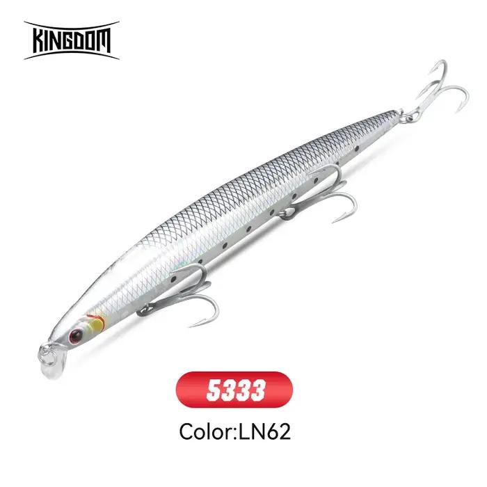 Kingdom Long Casting leurre de pêche 14.5g 19g 29g flottant lent coulant vairon Wobbler artificiel dur appât Jerkbaits