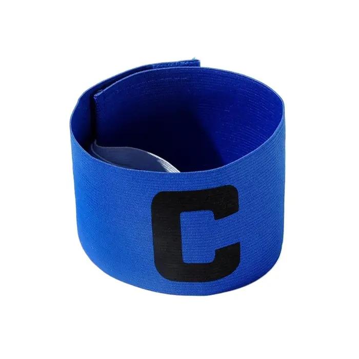 Brassard de capitaine de football pour enfants en nylon multicolore pour entraînements et matchs de sport