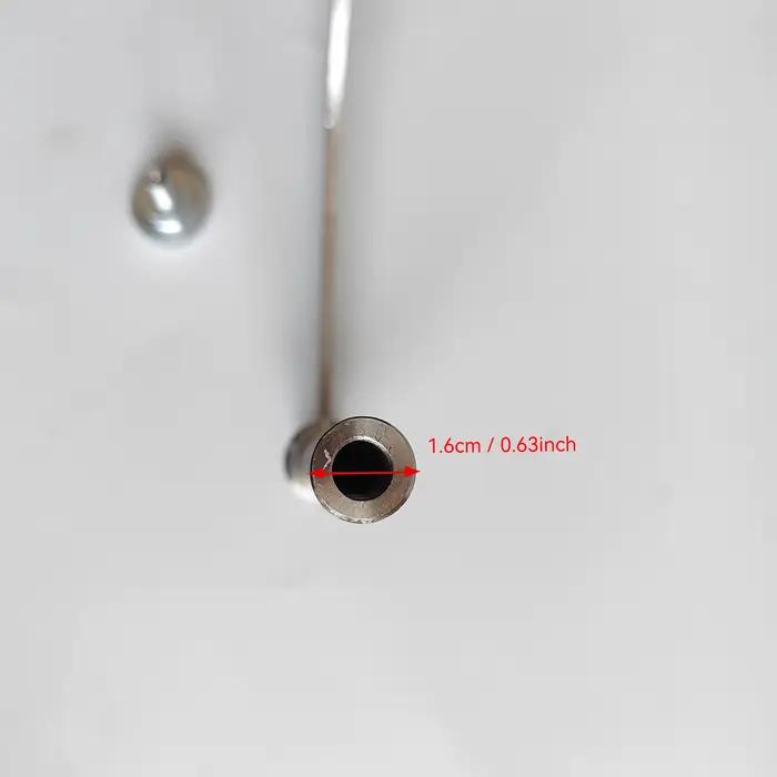 Barre en L pour l'entraînement de la force des avant-bras, des mains et des poignets, idéale pour la lutte de bras, avec poignée de type clé excentrique, diamètre 16 mm