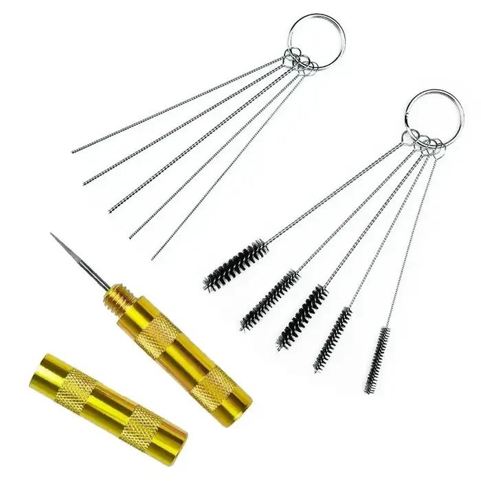 Onnfang – Pot de nettoyage d'aérographe 0.2/ 0.3/0.5mm, bouteilles en verre, filtre, pistolet de pul