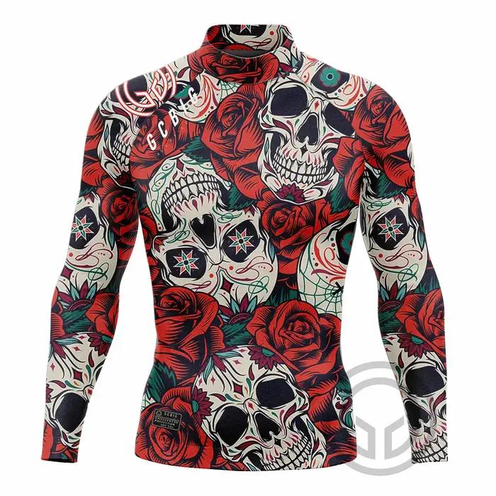 Maillot de bain à manches longues pour hommes, vêtements de surf, t-shirt de natation, maillot de ba