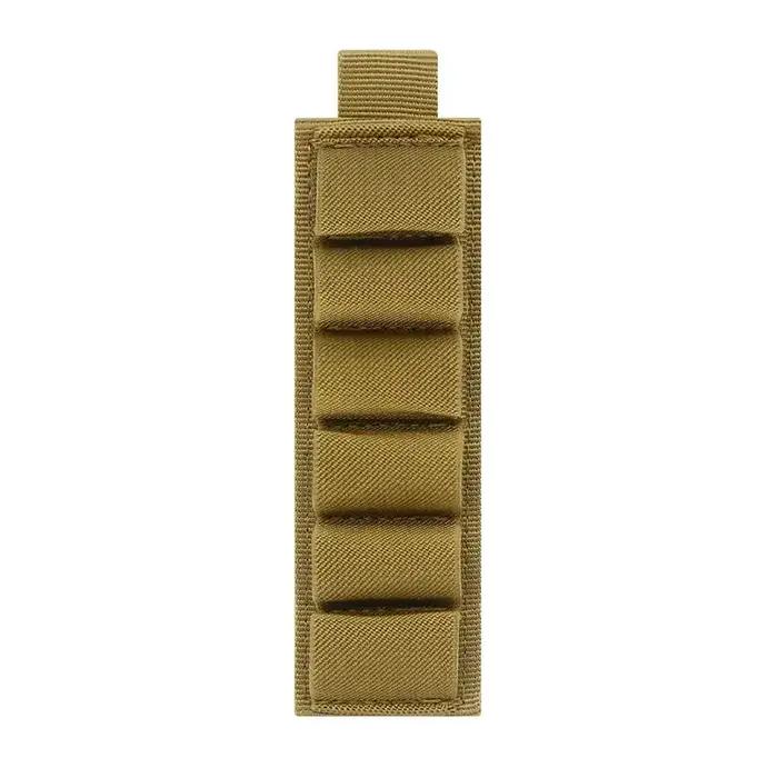 Accessoires de chasse en plein air : support de coque de stock pour fusil de chasse à 6 boucles, sac
