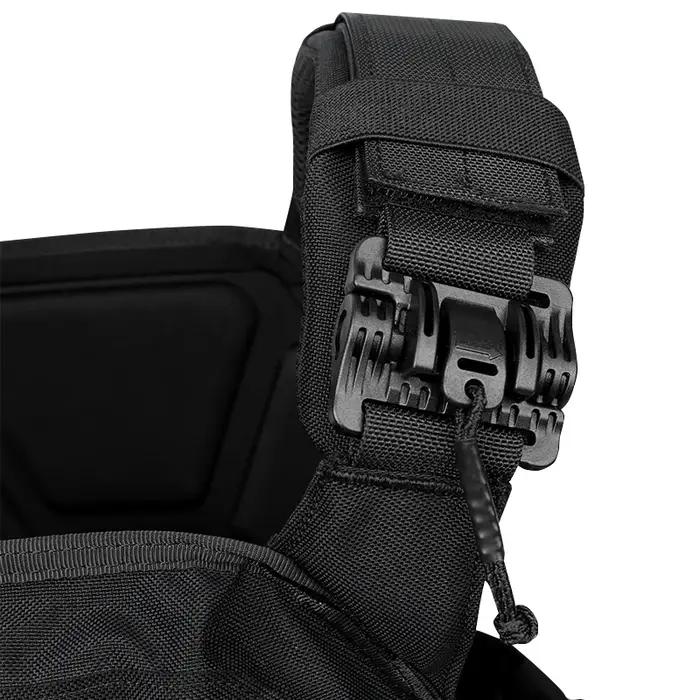 Artex-Gilet de combat léger détachable rapide, gilet tactique découpé au laser, équipement noir pour transporter un transporteur Airsoft, nouveau, 6094